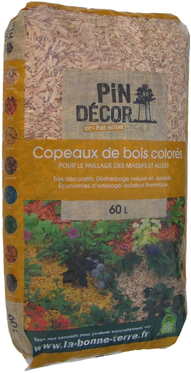 Copeaux De Bois Pin Decor 60 L