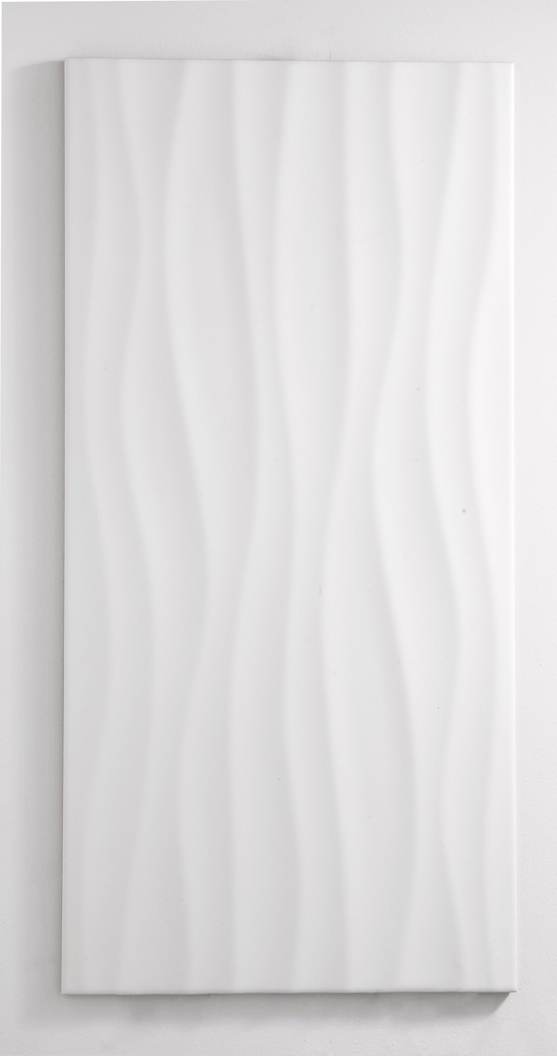Faience Mur Uni Blanc Mat L 25 X L 50 Cm Hawai Wave Leroy Merlin