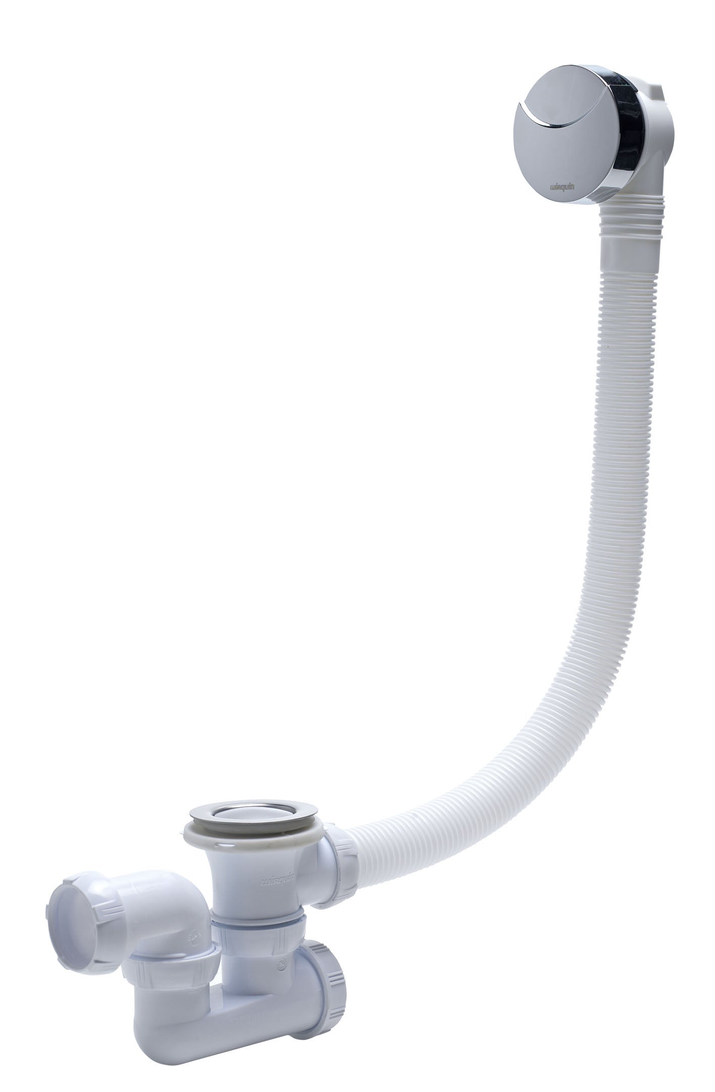 vidage baignoire a cable l 700 mm siphon orientable wirquin leroy merlin